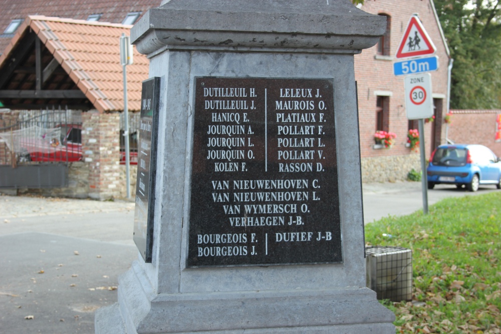 Oorlogsmonument Papignies	 #4