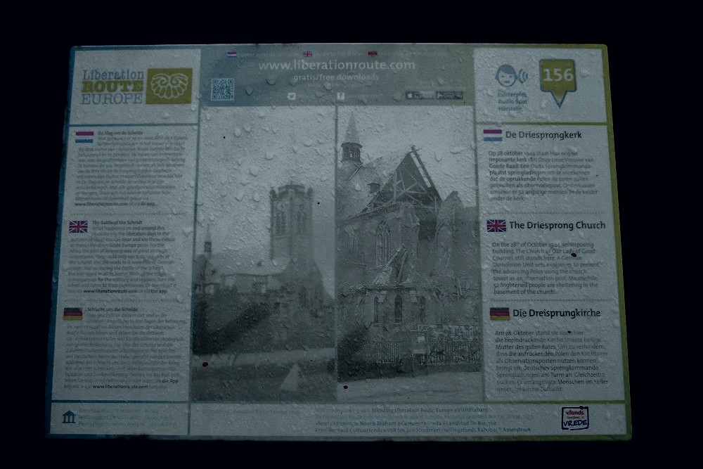 Liberation Route Marker 156: The Driesprong Church #2