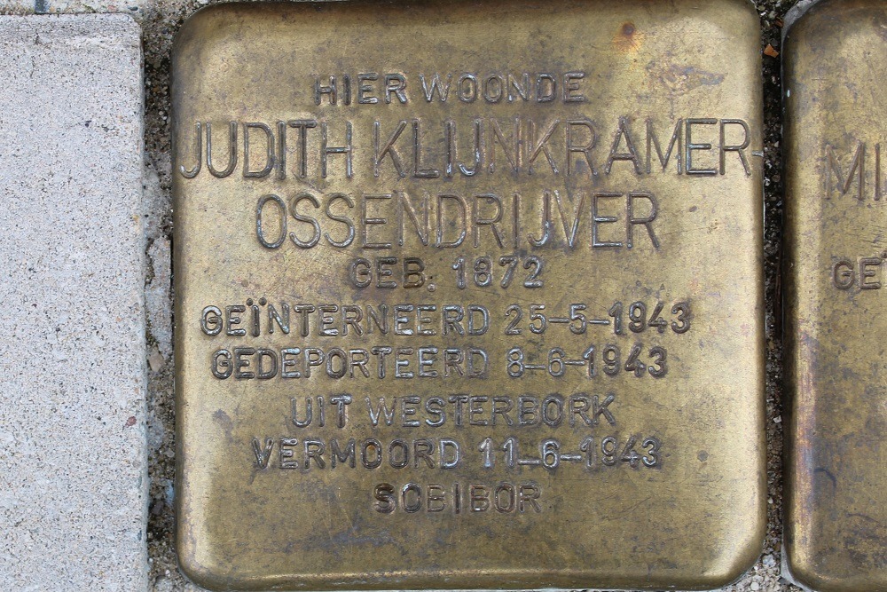 Stolpersteine Eemsstraat 43 #2