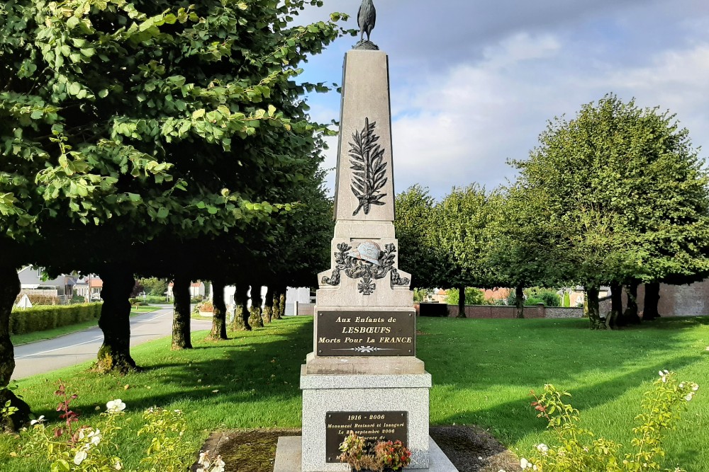 Monument Gesneuvelden Lesboeufs