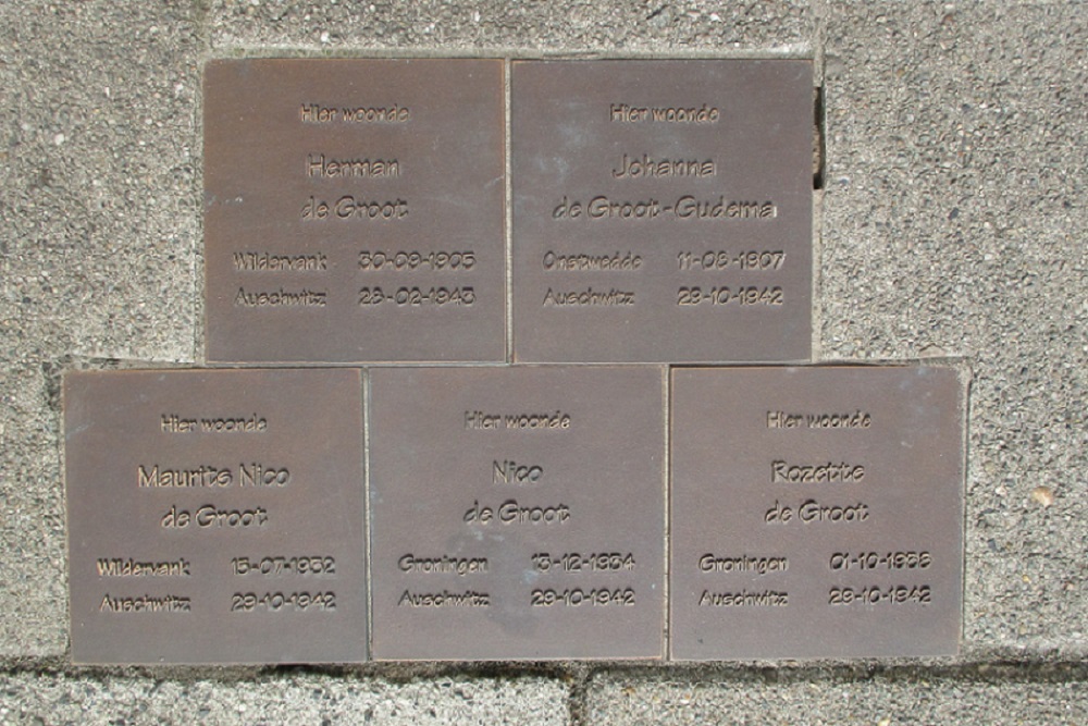 Memorial Stones J.Kammingastraat 127