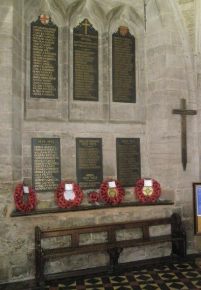 Oorlogsmonument St Laurence Church