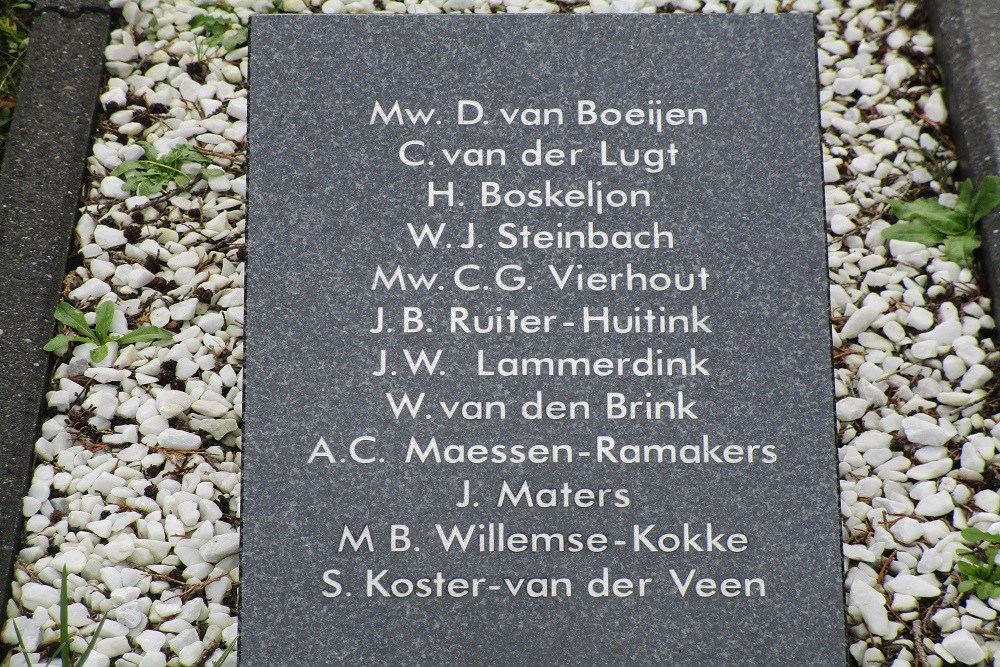 Evacuation Memorial General Cemetery Nijkerk #3