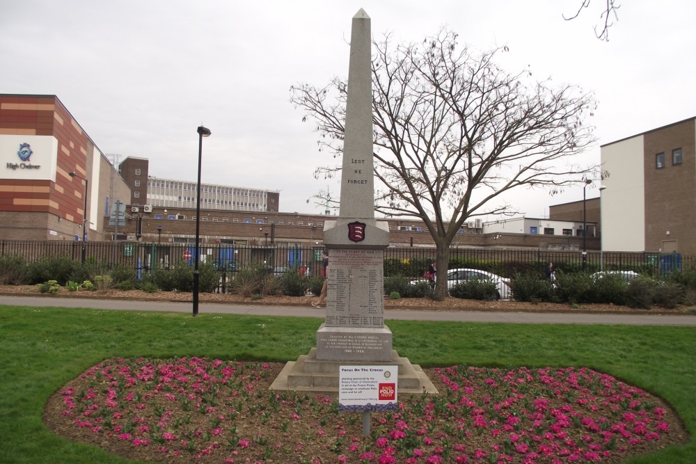 Boer War Memorial Essex Regiment #1