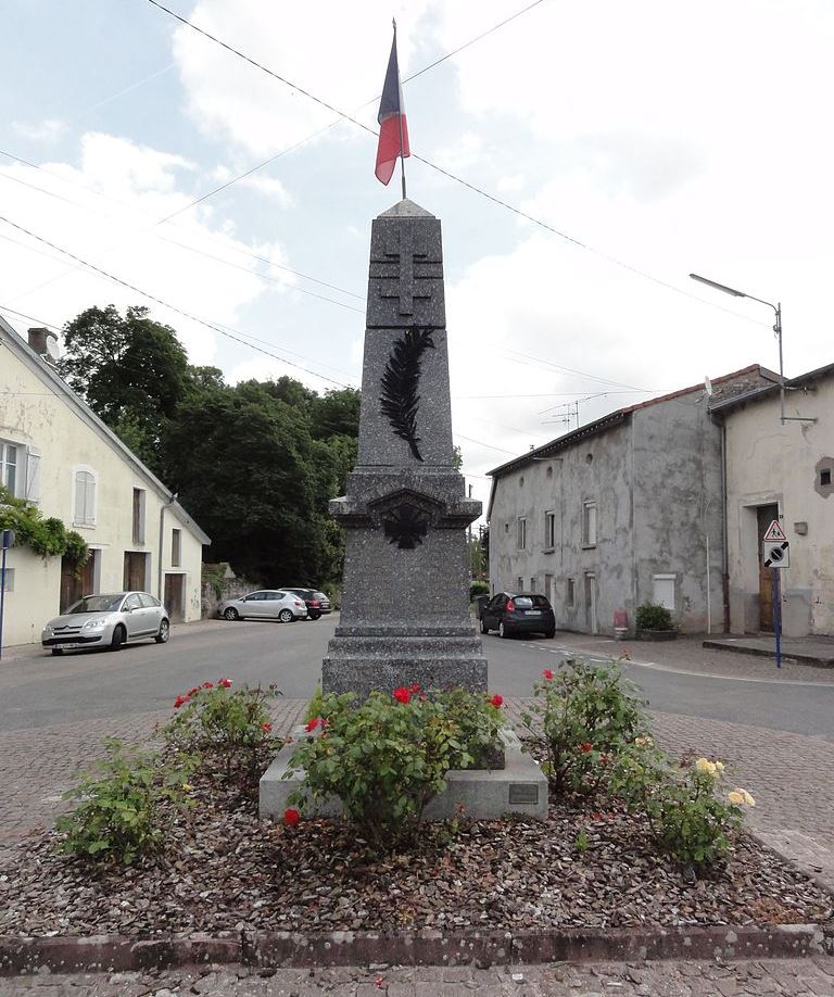 Monument Eerste Wereldoorlog Neuviller-sur-Moselle #1