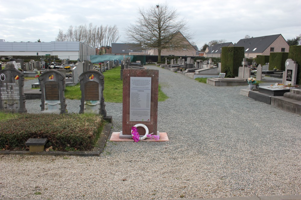 Monument Omgekomen Gedeporteerden Hamme