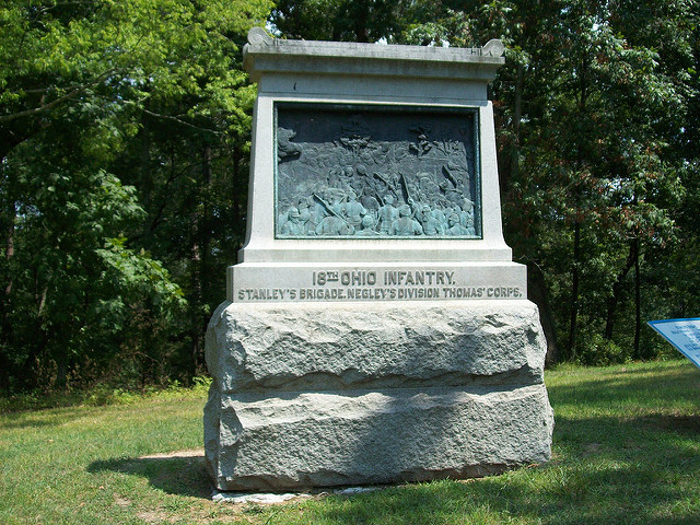 18th Ohio Infantry Regiment Monument #1