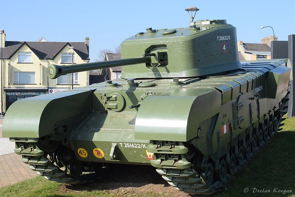 Churchill Mk VII Tank Carrickfergus Marine Gardens #1