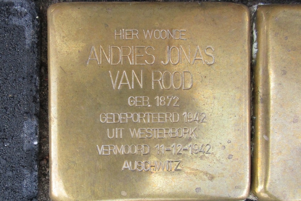 Stolpersteine De Vriesstraat 25 #2