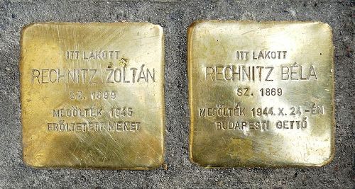 Stolpersteine Aulich utca 3