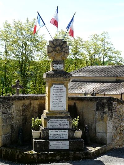 Oorlogsmonument Monsac #1