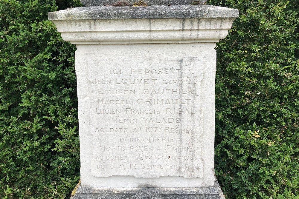 Monument Gesneuvelde Franse Soldaten 1914 #2