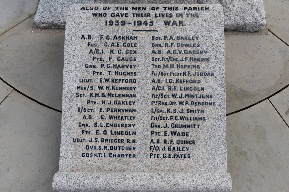 War Memorial Biggleswade #4