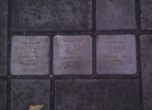 Stolpersteine Hasselbrookstrae 96