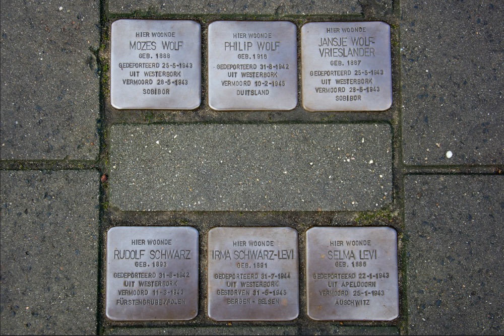 Stolpersteine Ridderstraat 27 #1