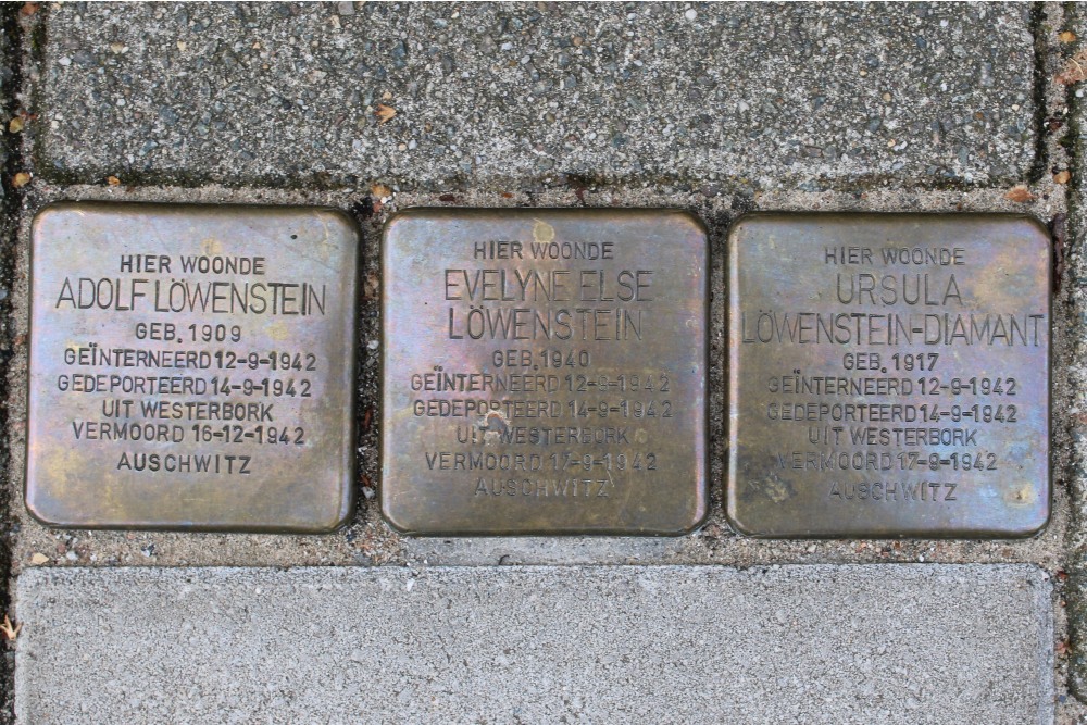 Stolpersteine Churchill-laan 19