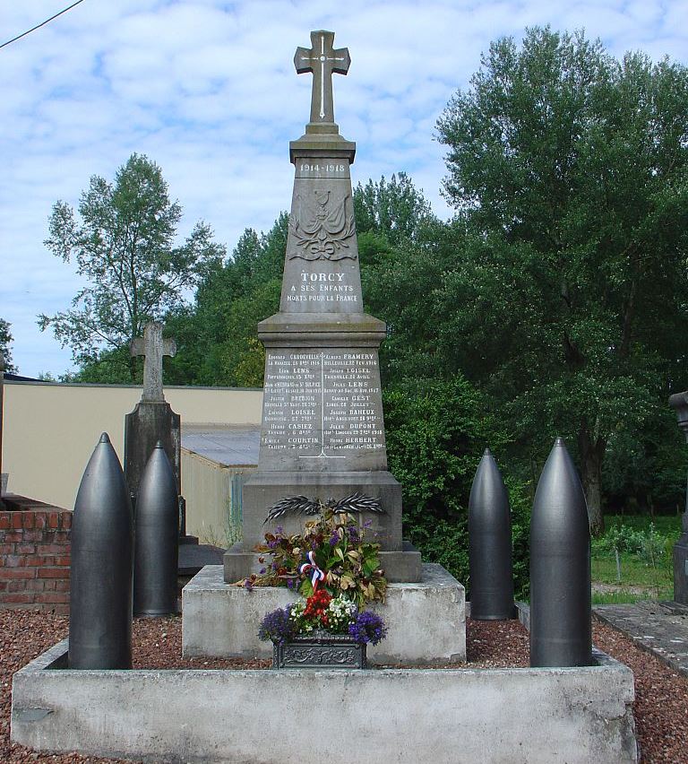 Monument Eerste Wereldoorlog Torcy