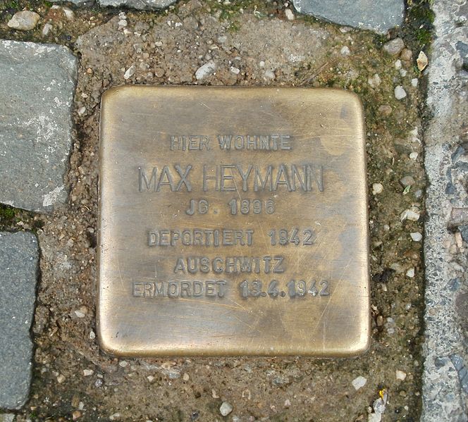 Stolperstein Karcherstrae 11 #1