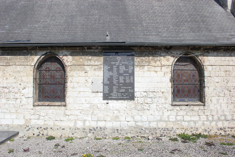 War Memorial 	Nortbcourt