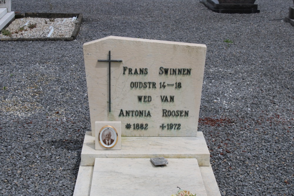 Belgische Graven Oudstrijders Geetbets Begraafplaats	