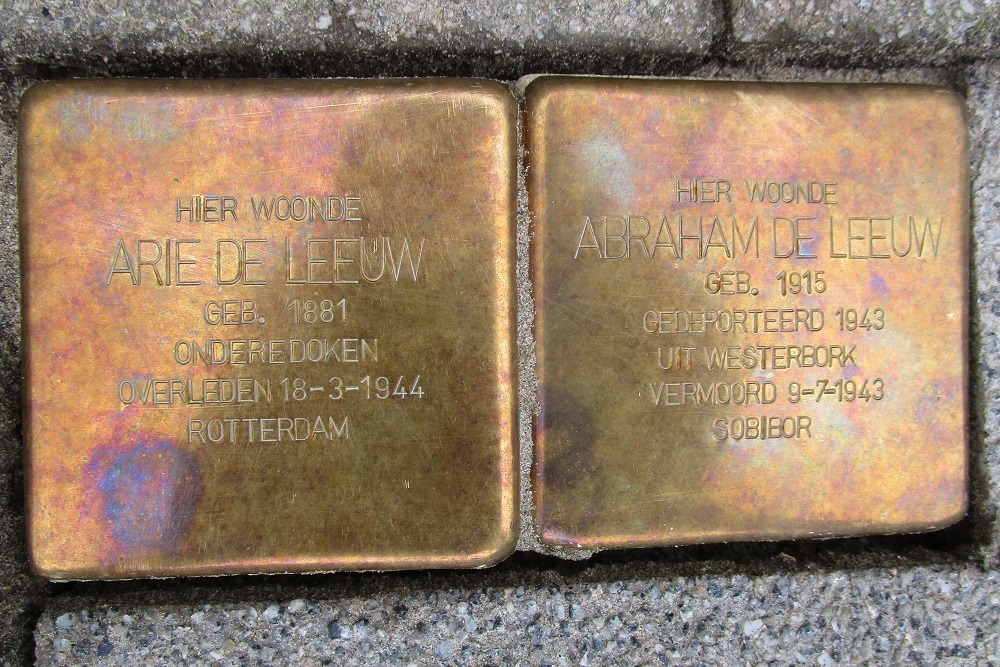 Stolpersteine Breitnerstraat 59b #1