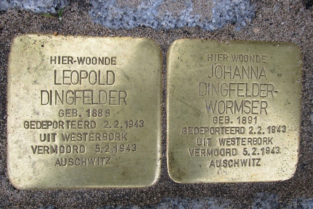 Stolpersteine Karnemelksloot 102 #2