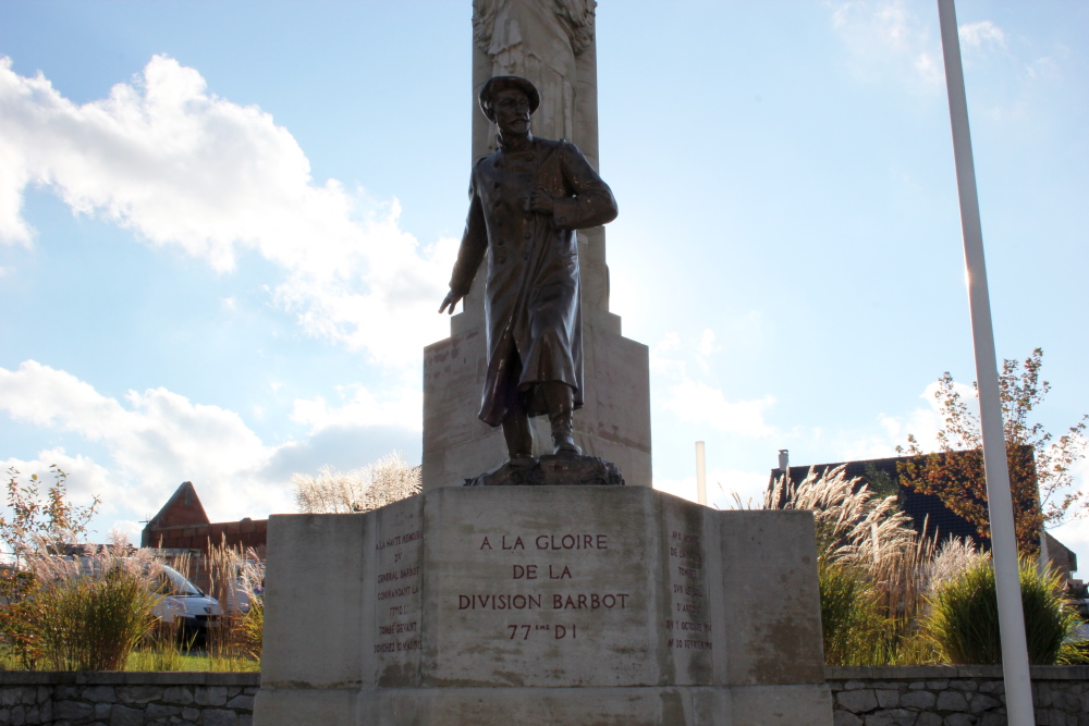Monument Franse Divisie Barbot