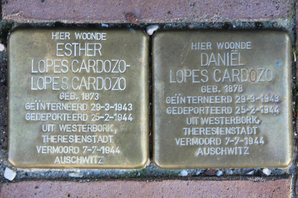 Stolpersteine Nieuwe Prinsengracht 64
