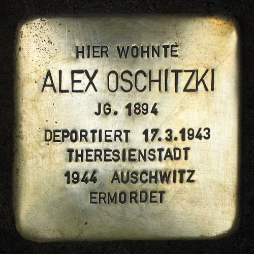 Stolpersteine Oderstraße 9 #2