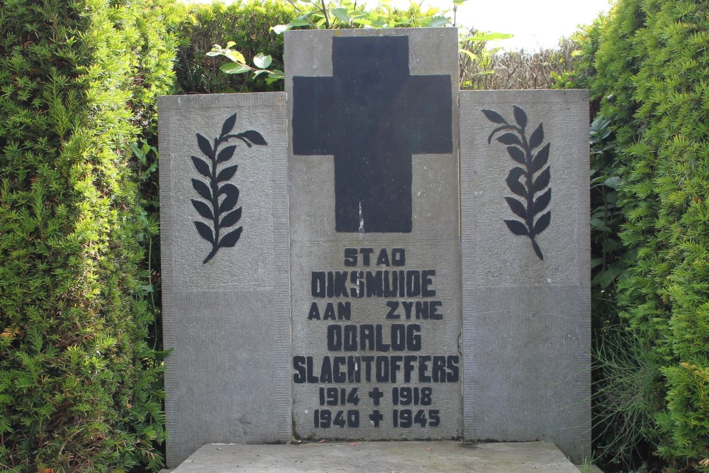 Oorlogsmonument Begraafplaats Diksmuide #2