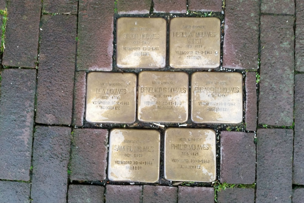 Stolpersteine Zwanenburgwal 272 #1