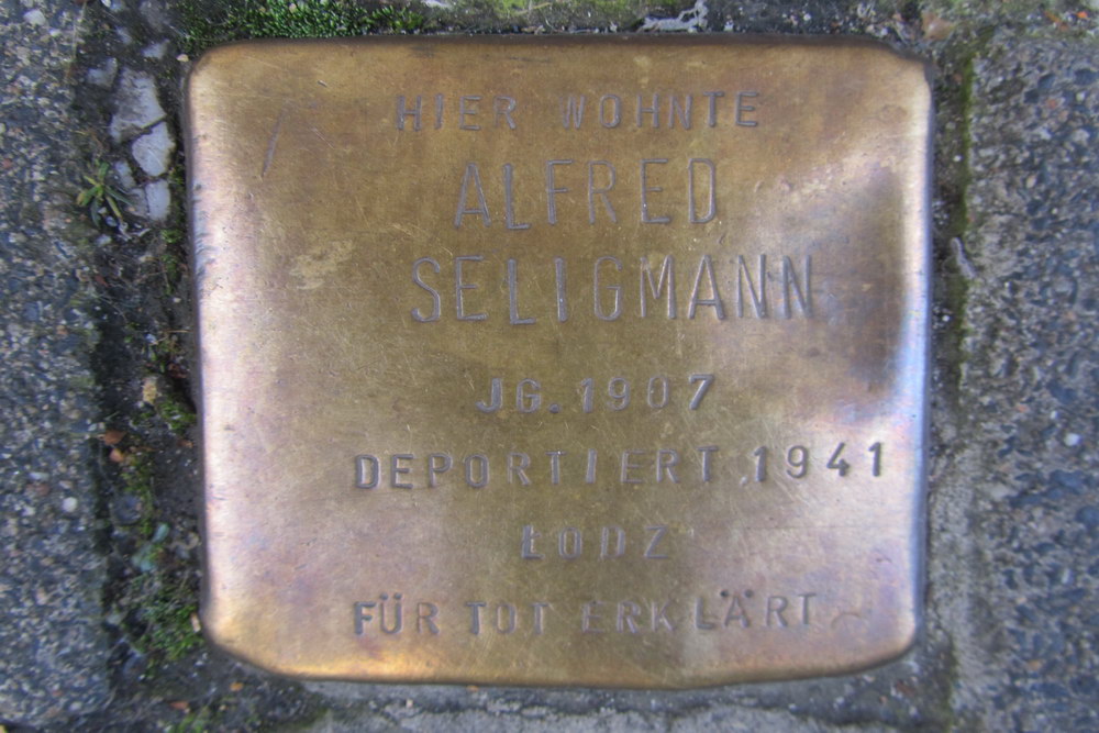 Stumbling Stone Kyffhäuserstraße 11