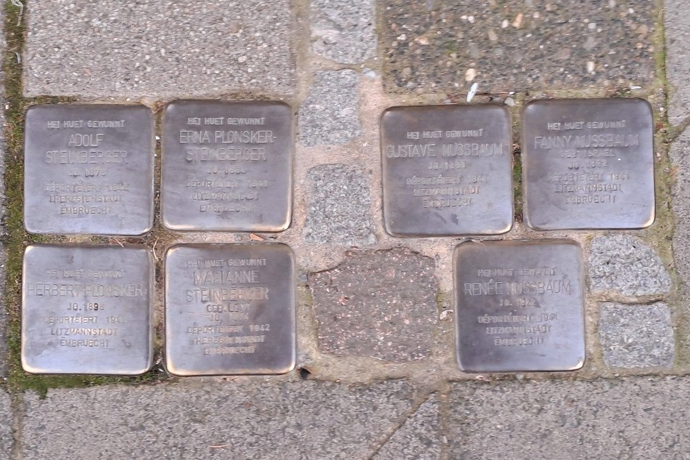 Stolpersteine Route de Luxembourg 15 #1