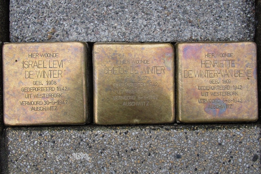 Stumbling Stones Noordmolenstraat 86a #1