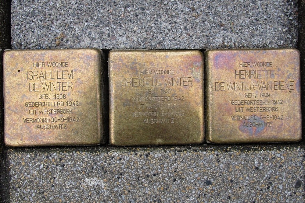 Stolpersteine Noordmolenstraat 86a