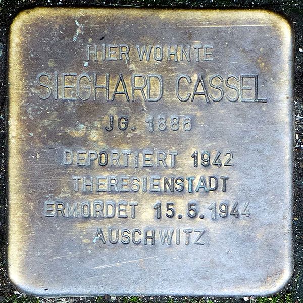 Stolpersteine Viersener Straße 37 #2