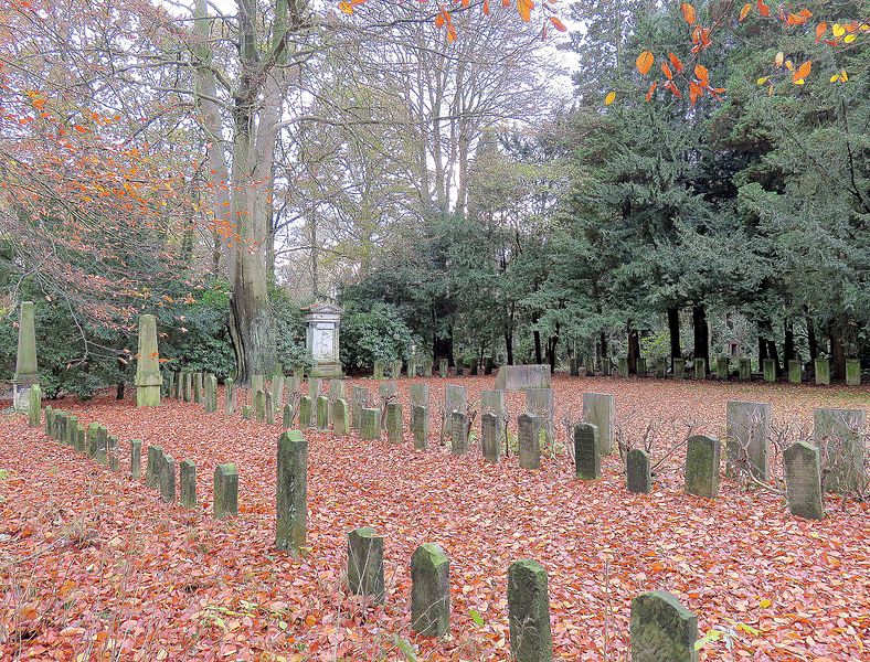 Graves of Freedom Fighters Jewish Cemetery Friedhof Ohlsdorf Hamburg #1