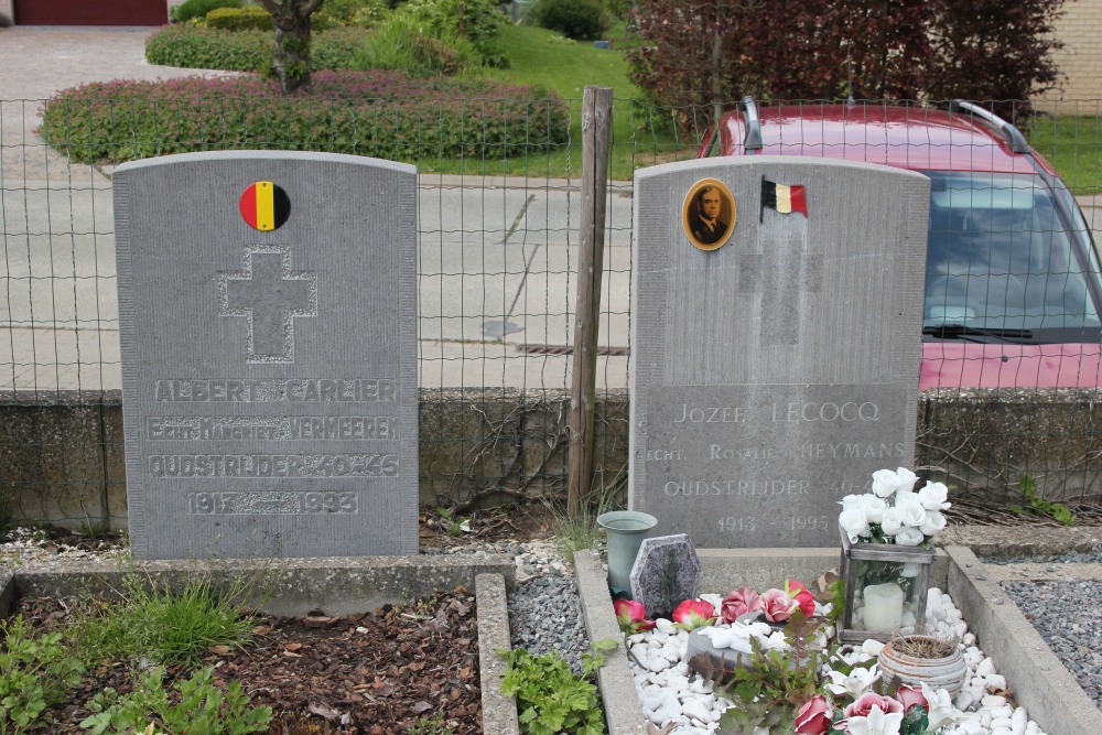 Belgische Graven Oudstrijders Heikruis Begraafplaats #3