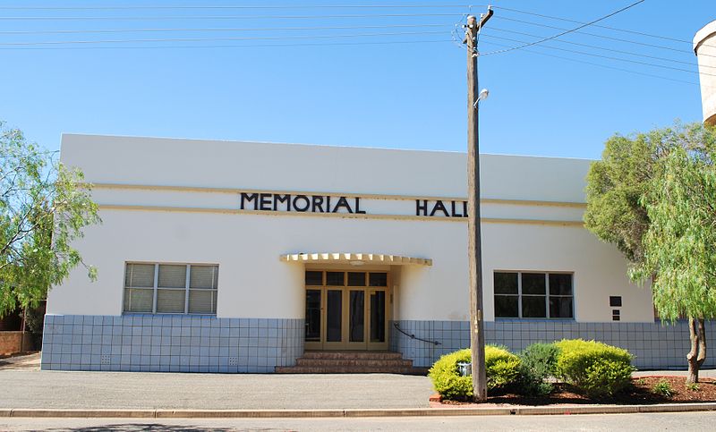 War Memorial Hall Lockhart