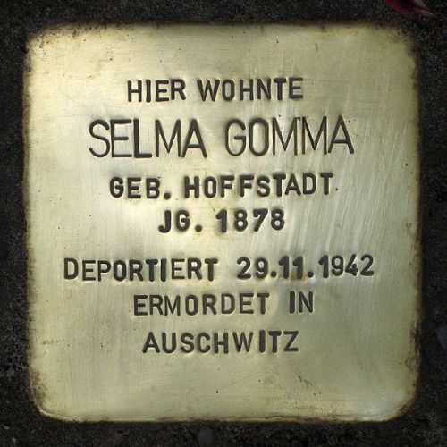 Stolpersteine Tile-Wardenberg-Strae 10 #1