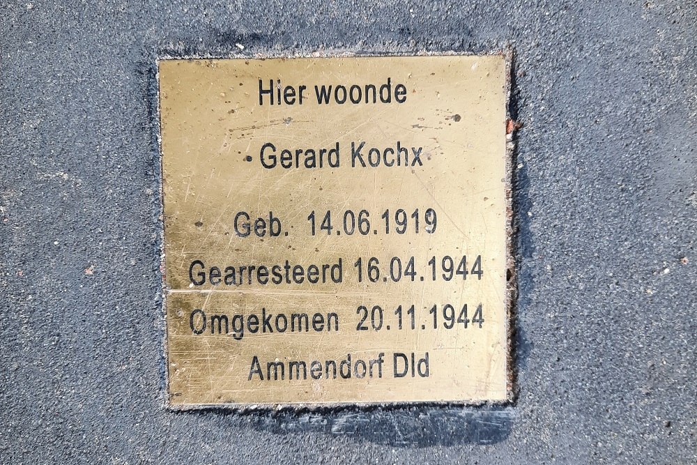 Memorial Stone Breestraat 53