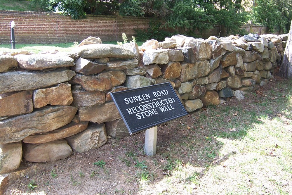 Stone Wall at Sunken Road #1