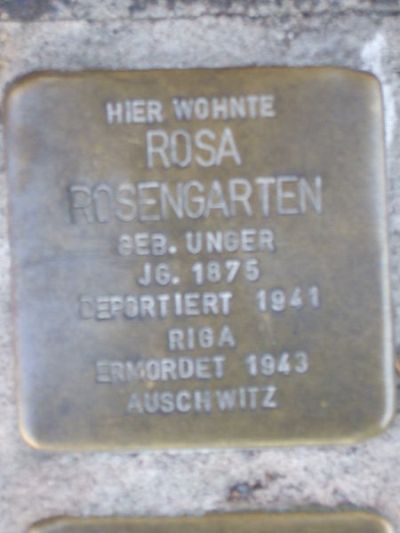 Stolpersteine Mllergasse 2 #1