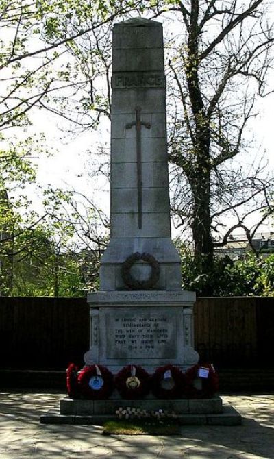 Oorlogsmonument Haworth