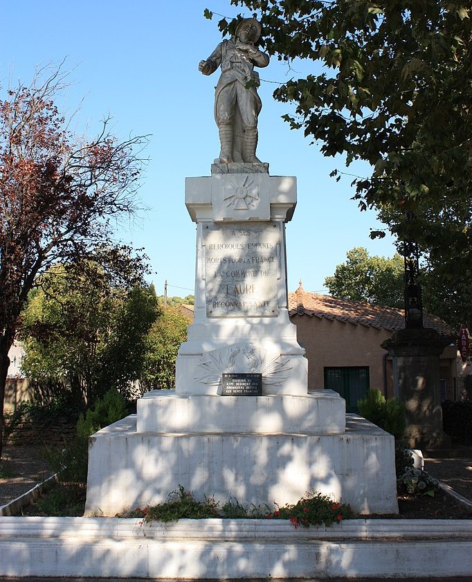 Oorlogsmonument Laure-Minervois #1