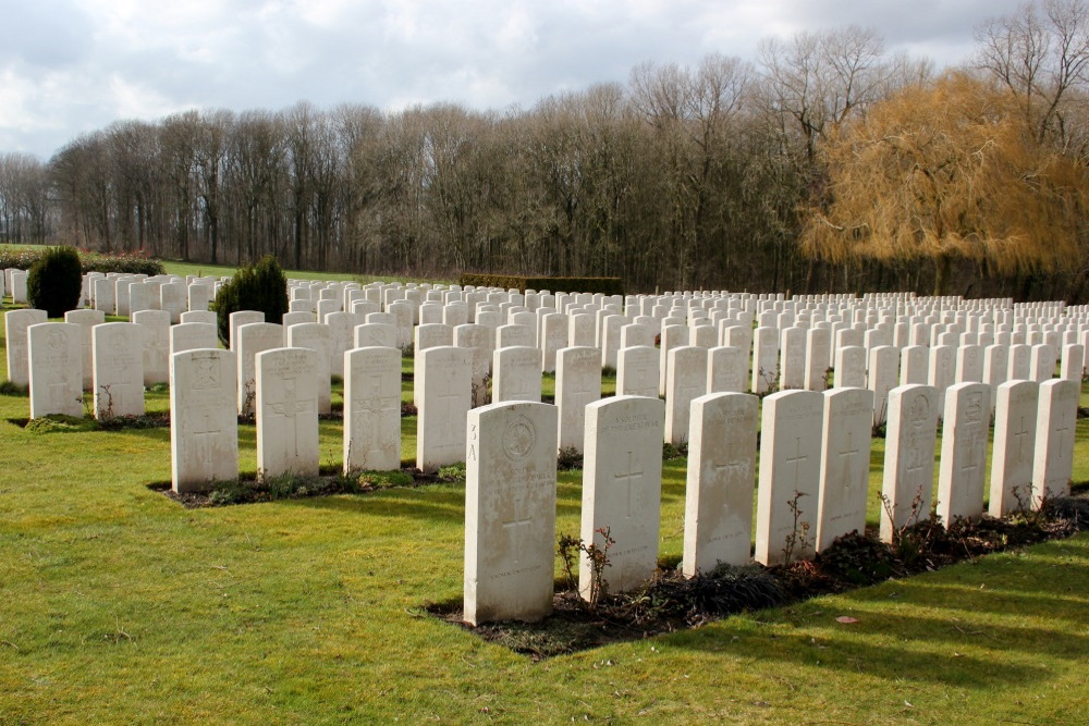 Commonwealth War Cemetery Wytschaete #3