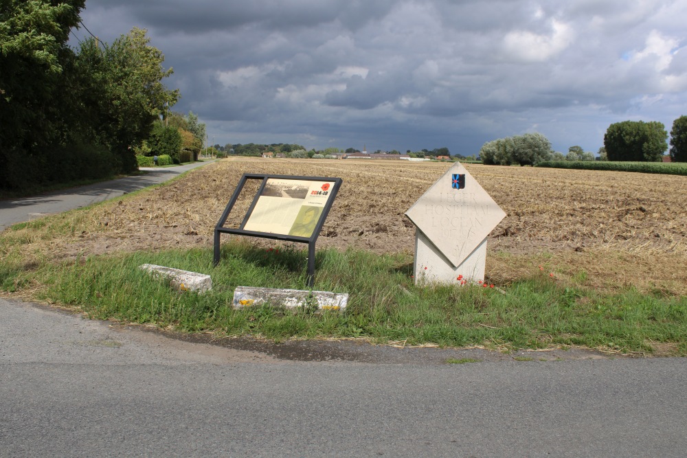 Name Stone 15 Military Hospital L'Ocean Veurne