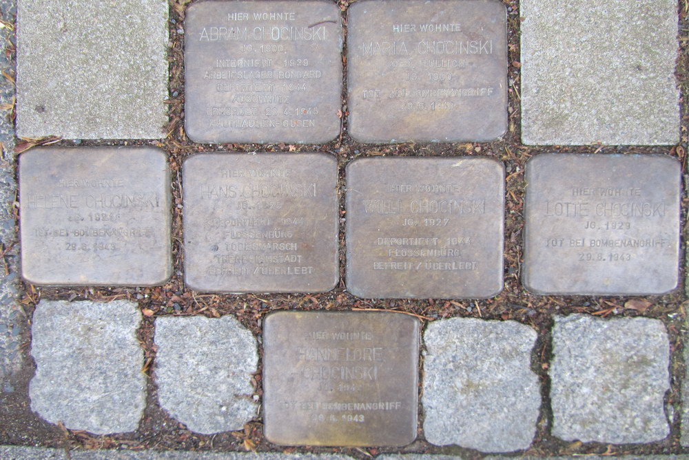 Stumbling Stone Alexianerstraße 3 #1