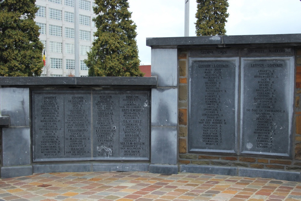 Monument Politieke Gevangenen Begraafplaats Leuven #2