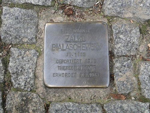 Stumbling Stone Robert-Blum-Straße 1